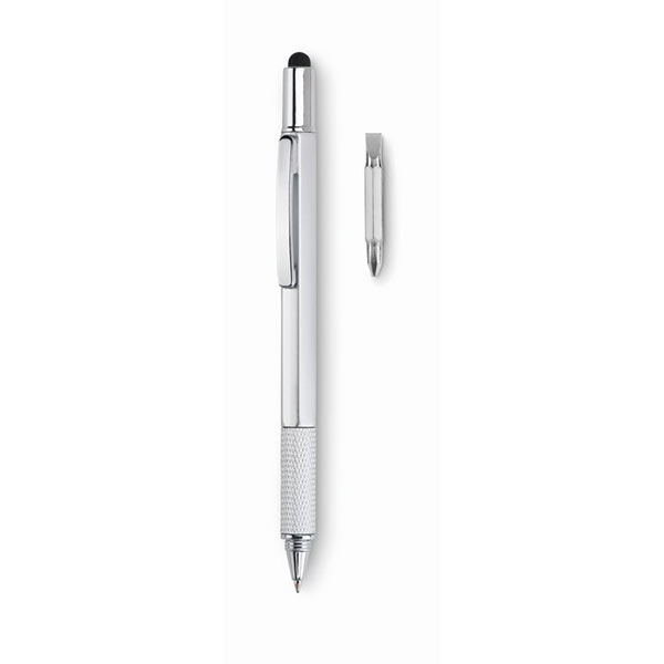 Ручка-стилус MO8679-16 TOOLPEN, матовое серебро