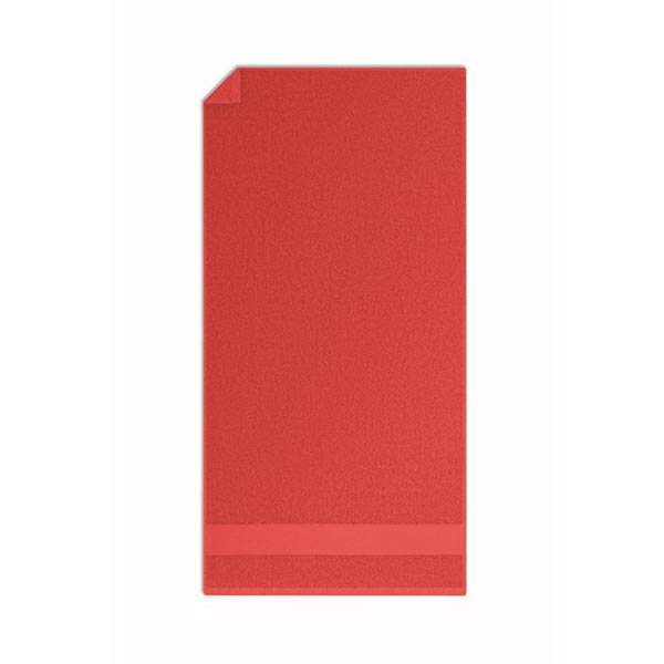 Рушник з бавовни 100×50см TERRY MO9931-05, червоний